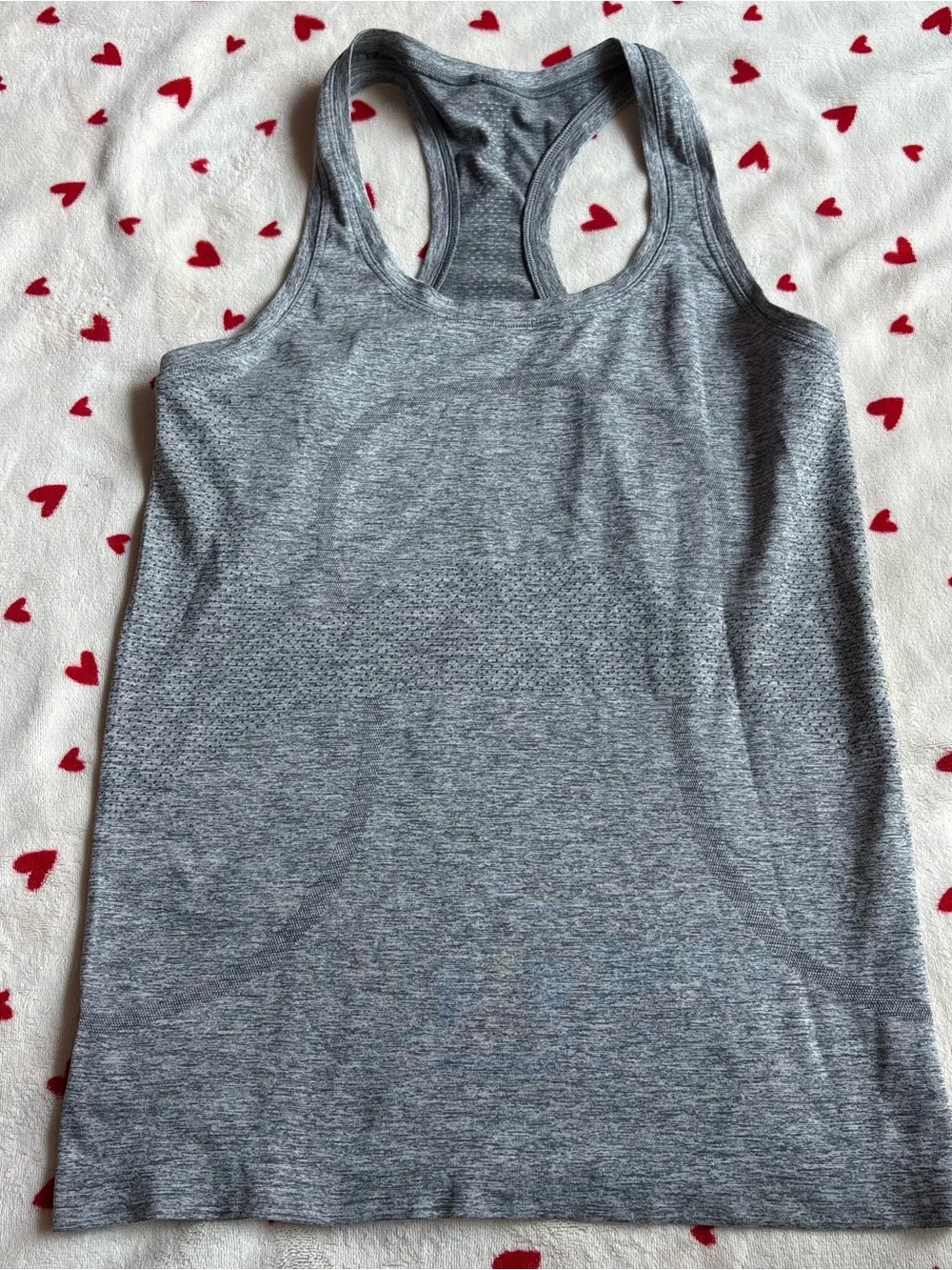 Lululemon Grey Racerback Tank Top - Swiftly Tech